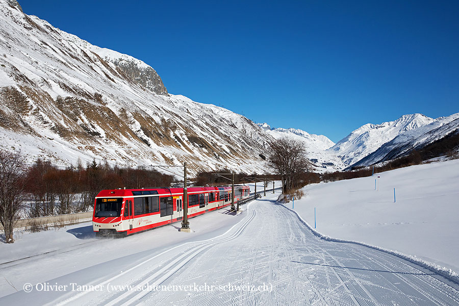 R43 Visp – Andermatt mit ABDeh 4/8 2023