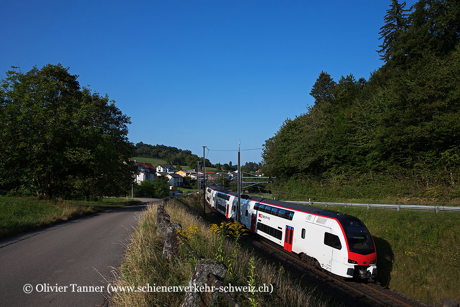 RABe 512 015 als Ersatz-IC Schaffhausen – Zürich