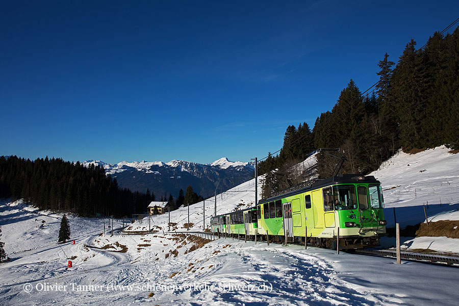 BDeh 4/4 81 als R74 Villars-sur-Ollon – Col-de-Bretaye