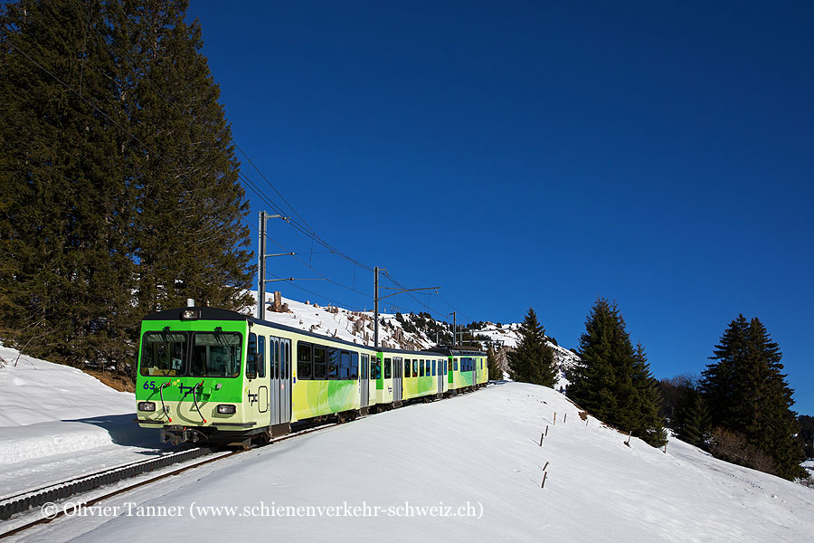 BDeh 4/4 83 als R74 Col-de-Bretaye – Villars-sur-Ollon