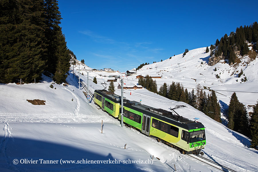 Beh 4/8 93 als R74 Col-de-Bretaye – Villars-sur-Ollon